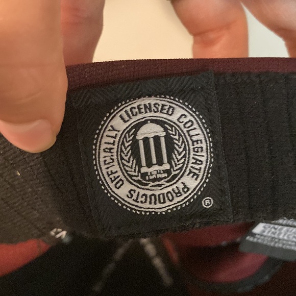 Texas A & M Fitted Stretch Fit Hat - Picture 7 of 9